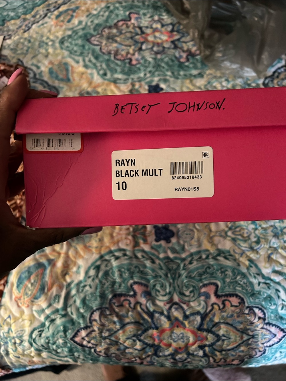 Betsey Johnson Red Women's Heels Shoe Box - Picture 2 of 7